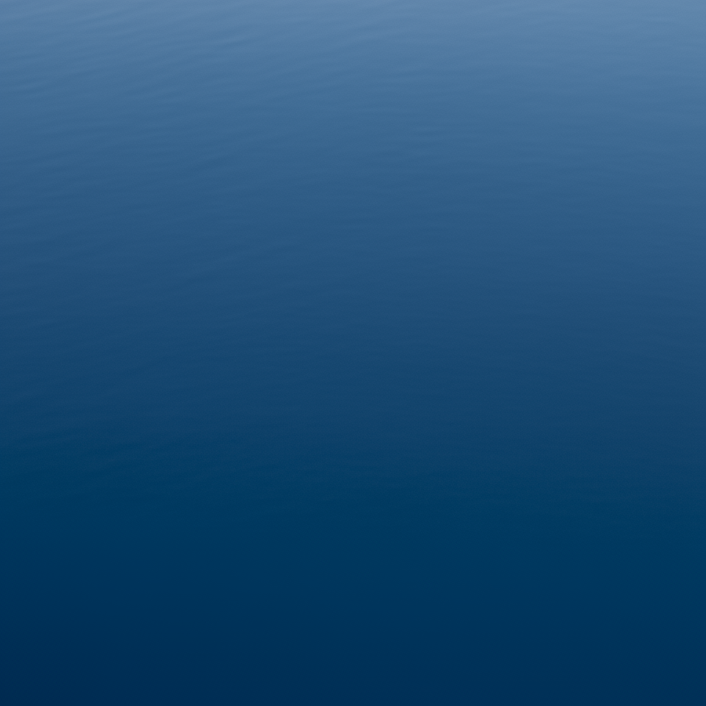 Close-up of a smooth ecoFINISH pool surface showing continuous deep azure polymer coating with no staining or rough patches