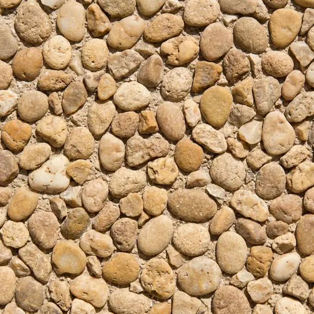 PebbleTone ecoFINISH surface texture, showing a natural pebble-like quality, in a swatch-style close-up.