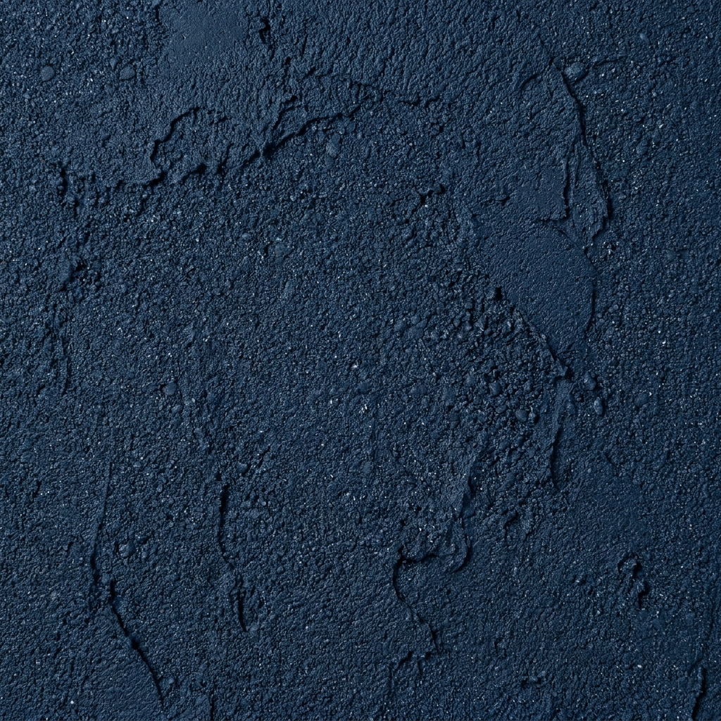 Deep, rich navy finish.