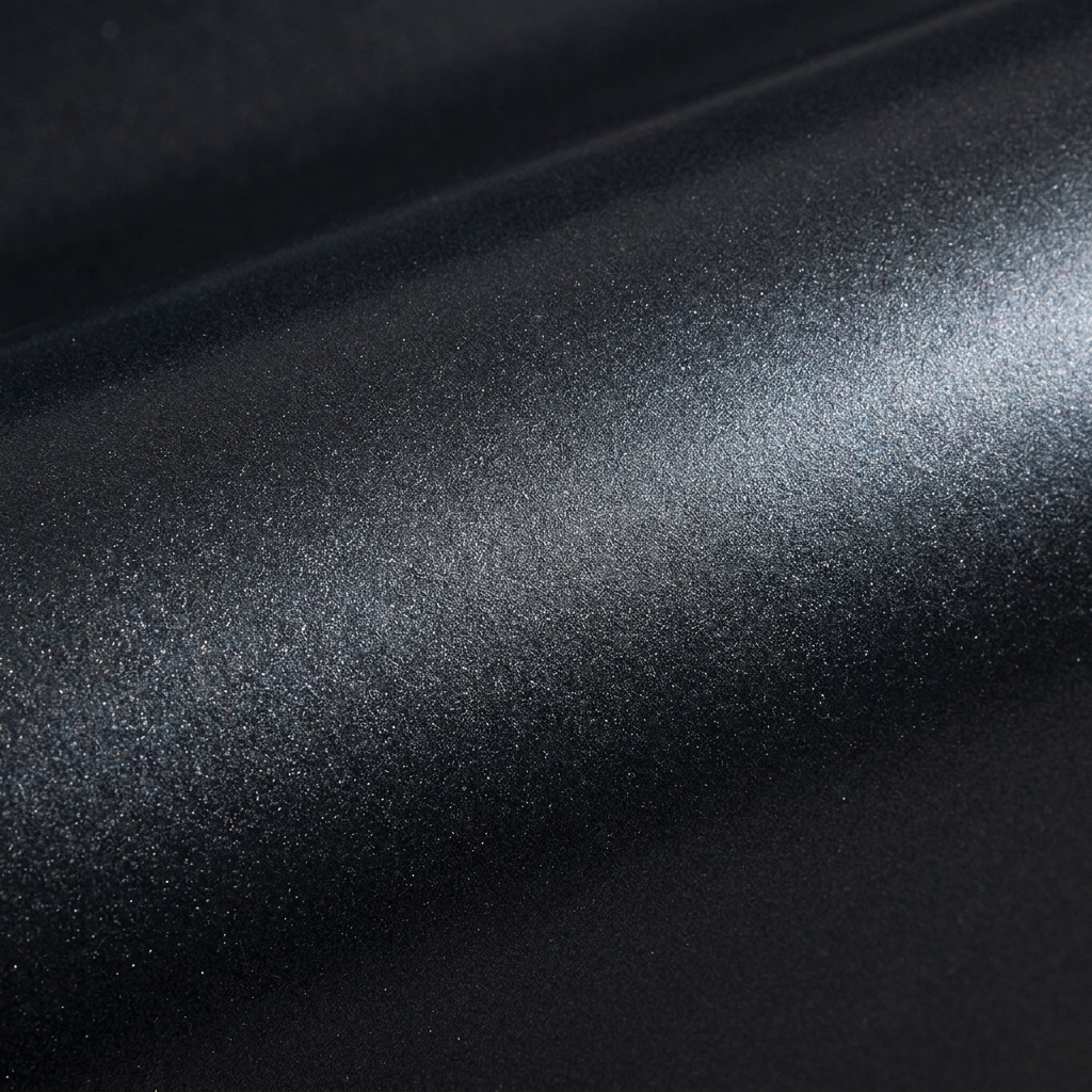 Dark charcoal-black pearl finish.