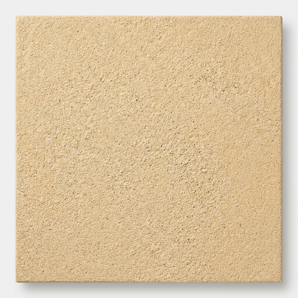 Warm golden-tan finish.